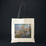 Claude Monet - Villas vid Bordighera Tygkasse<br><div class="desc">Villas vid Bordighera,  Villas a Bordighera. Claude Monet 1884.</div>