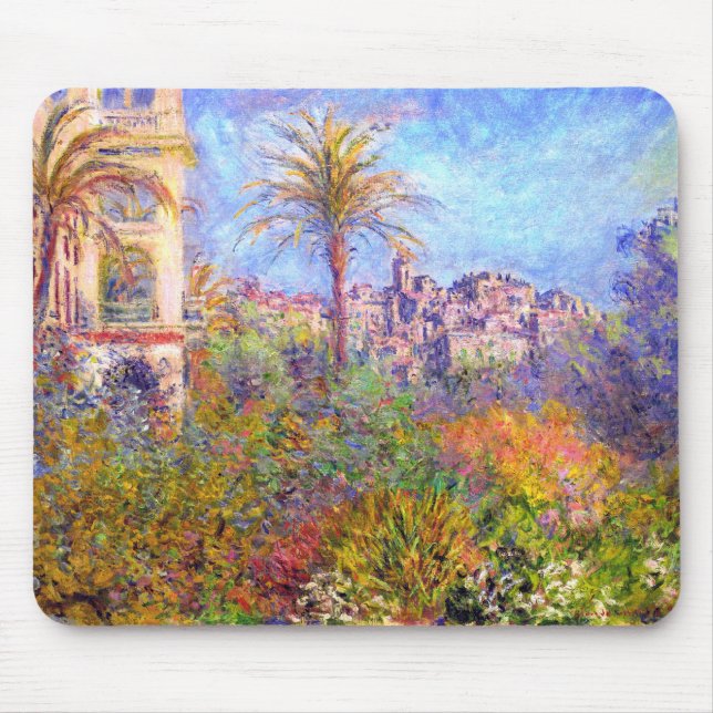 Claude Monet: Villor på Bordighera Musmatta (Framsidan)