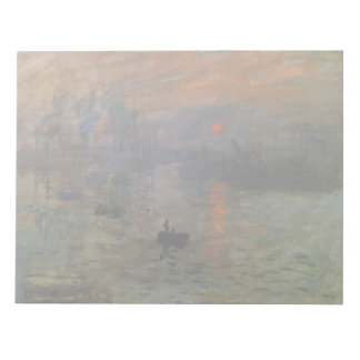 Claude Monet, Vintage Art Anteckningsblock
