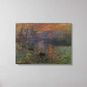 Claude Monet, Vintage Art Canvastryck