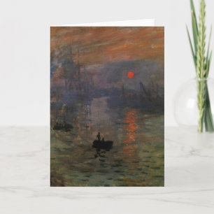 Claude Monet, Vintage Art Kort