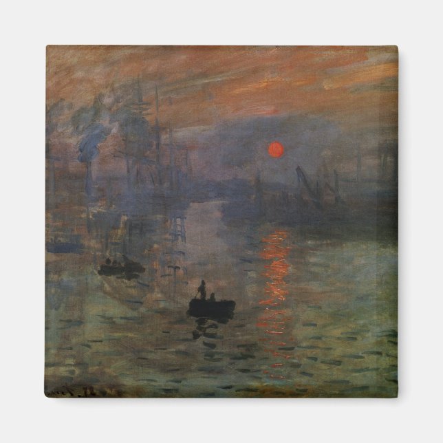 Claude Monet, Vintage Art Magnet (Framsidan)