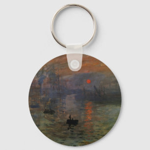 Claude Monet, Vintage Art Nyckelring