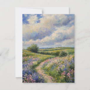 Claude Monet Vintage Postcard Vykort