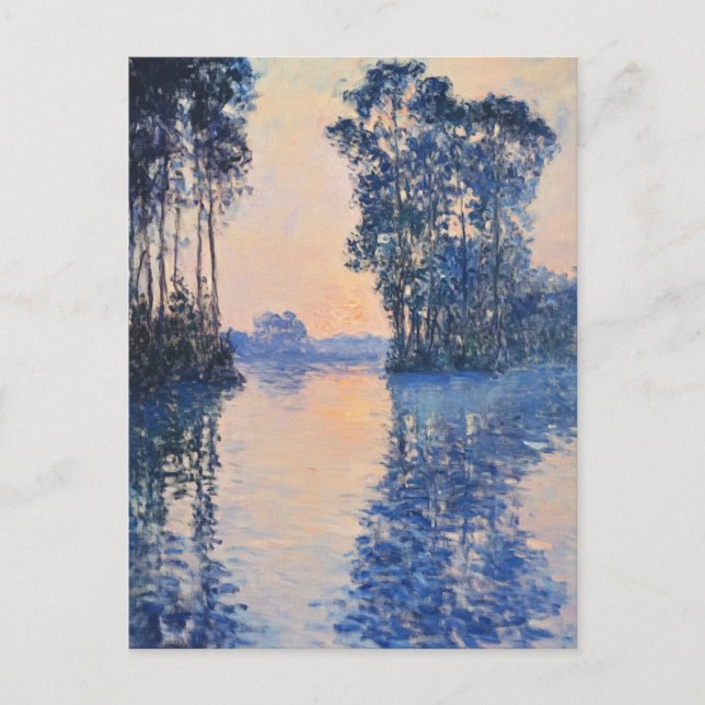 Claude Monet Vintage Postcard Vykort (Framsida)