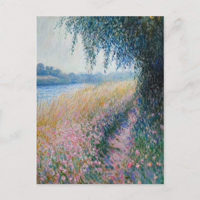 Claude Monet Vintage Postcard Vykort (Framsida)