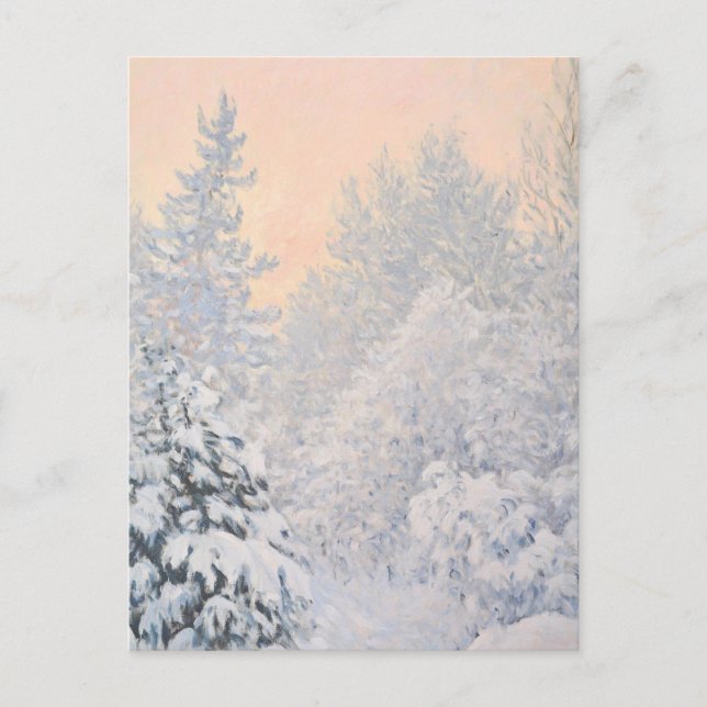 Claude Monet Vintage Postcard Vykort (Framsida)