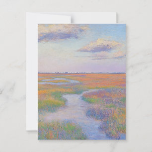 Claude Monet Vintage Postcard Vykort