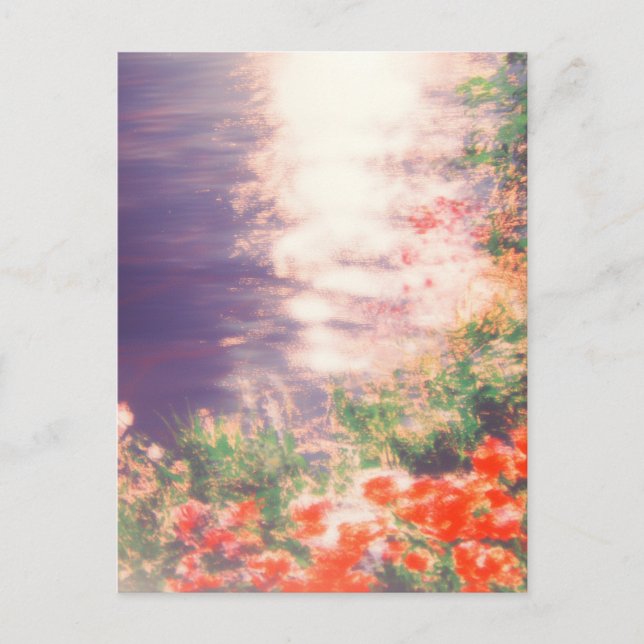 Claude Monet Vintage Postcard Vykort (Framsida)