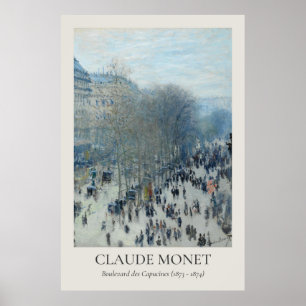 Claude Monet Vintage Wall Art 2x3 Ratio Poster
