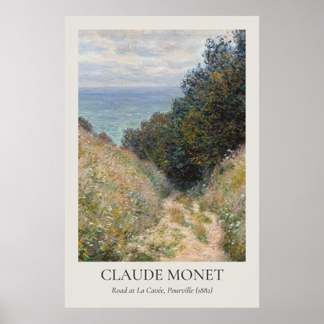 Claude Monet Vintage Wall Art 2x3 Ratio Poster (Framsidan)