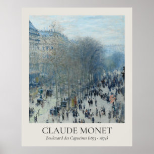 Claude Monet Vintage Wall Art 4x5 Ratio Poster