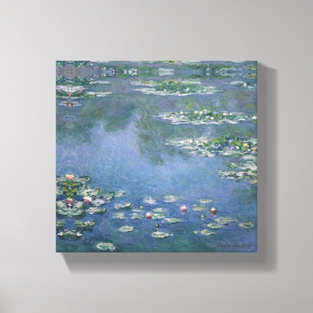 Claude Monet – Water Lilies – 1906 Canvastryck (Framsida)