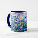 Claude Monet - Water Lilies, 1919, famous painting Mugg<br><div class="desc">Monet painting of Water Lilies,  1919,  beautiful fine art.</div>