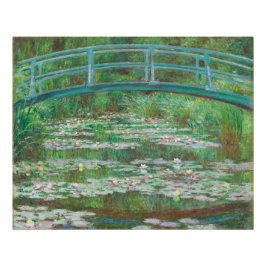 Claude Monet - Water Lilies and Japanese Bridge  Perfect Poster