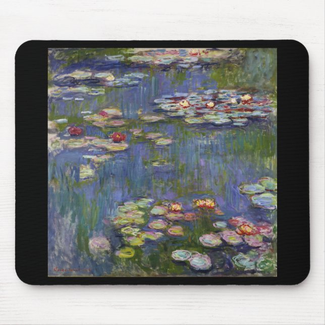 Claude Monet , “ Water Lilies ” Musmatta (Framsidan)