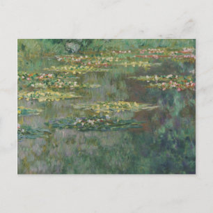Claude Monet Water Lily Pond Fine Art GalleryHD Vykort