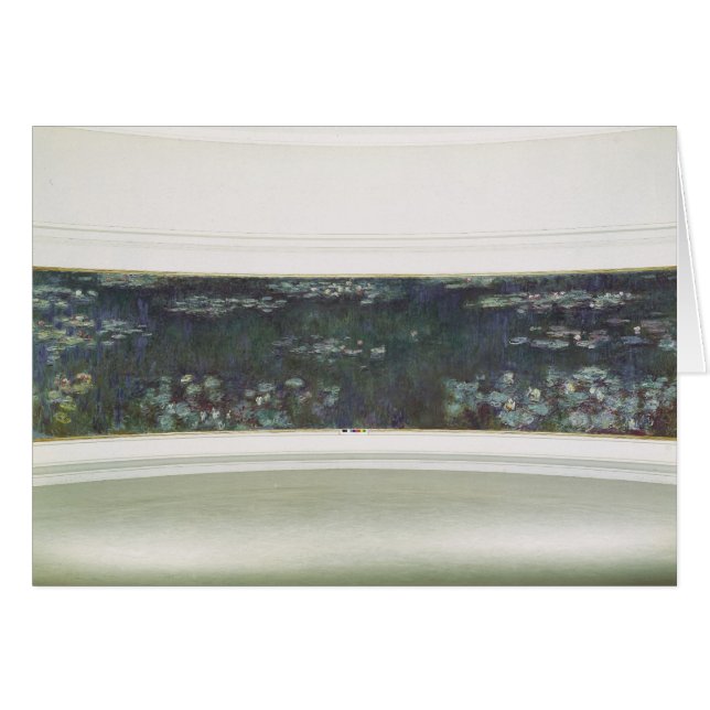 Claude Monet | Waterlilies, 1915-26 Hälsningskort (Framsidan Horizontal)