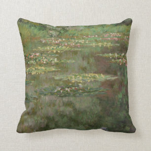 Claude Monet Waterlilies eller Vatten Lily Pond Kudde