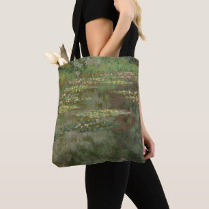 Claude Monet Waterlilies eller Vatten Lily Pond Tygkasse