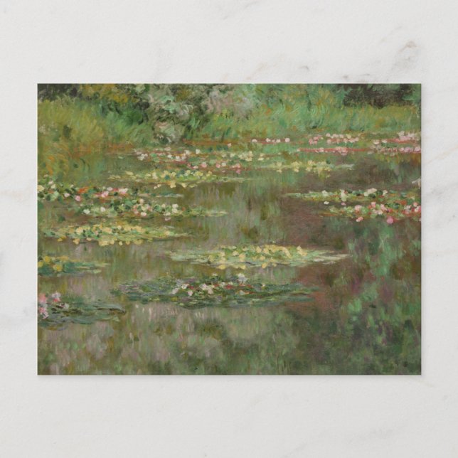 Claude Monet | Waterlilies eller Vatten Lily Pond Vykort (Framsida)