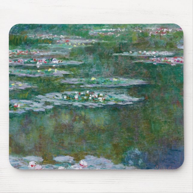 Claude Monet / Waterlilies Musmatta (Framsidan)