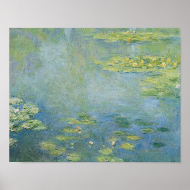 Claude Monet - Waterlilies Poster (Framsidan)