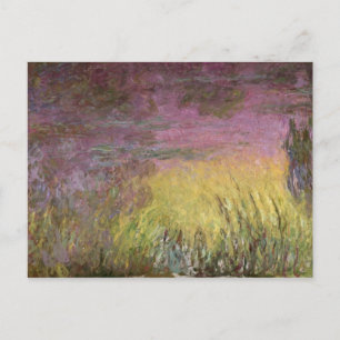 Claude Monet   Waterlilies Sunset, 1915-26 Vykort