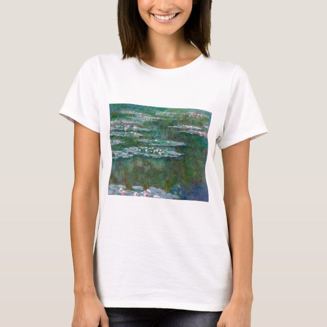 Claude Monet / Waterlilies T Shirt (Framsida)