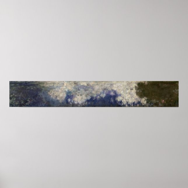 Claude Monet | Waterlilies The Clouds, 1914-18 Poster (Framsidan)