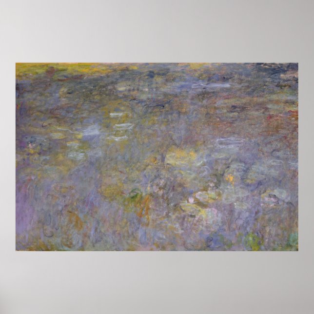Claude Monet | WaterLily Pond Poster (Framsidan)