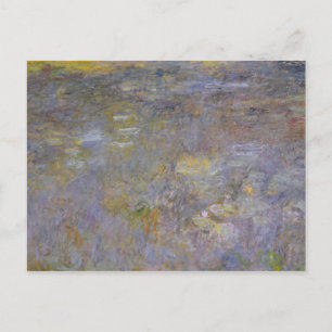 Claude Monet WaterLily Pond Vykort