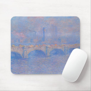 Claude Monet Waterloo Bridge Solstrålar Konsttryck Musmatta