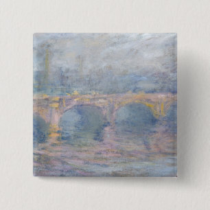 Claude Monet Waterloo överbryggar, London, på Knapp