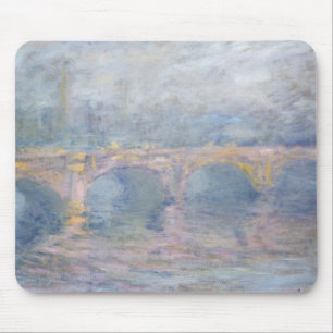 Claude Monet Waterloo överbryggar, London, på Musmatta