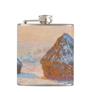 Claude Monet - Wheatstacks, Snö Effect, God morgon Fickplunta