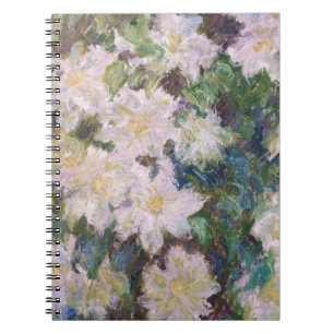 Claude Monet - White Clematis Anteckningsbok