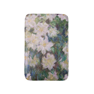 Claude Monet - White Clematis Badrumsmatta