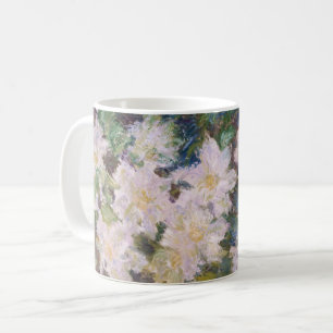 Claude Monet - White Clematis Kaffemugg