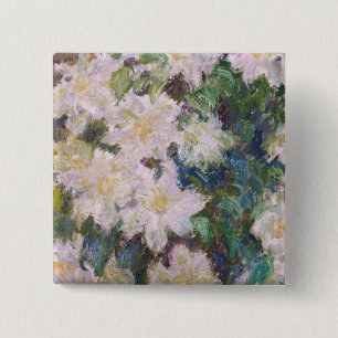 Claude Monet - White Clematis Knapp