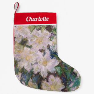 Claude Monet - White Clematis Liten Julstrumpa