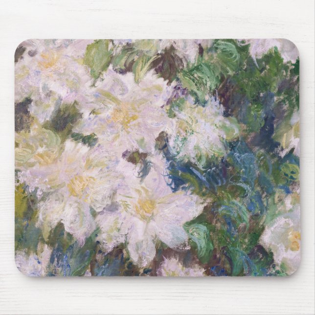 Claude Monet - White Clematis Musmatta (Framsidan)