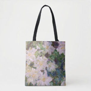 Claude Monet - White Clematis Tygkasse