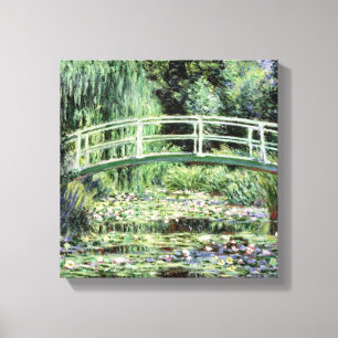 Claude Monet White Waterlilies 1899 Canvastryck