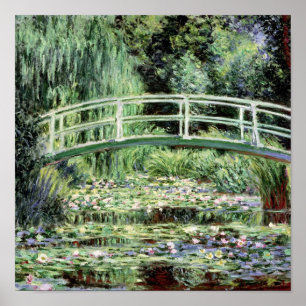 Claude Monet White Waterlilies 1899 Poster