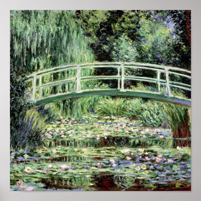 Claude Monet | White Waterlilies 1899 Poster (Framsidan)
