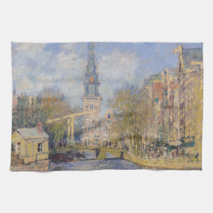 Claude Monet - Windmills nära Zaandam Kökshandduk
