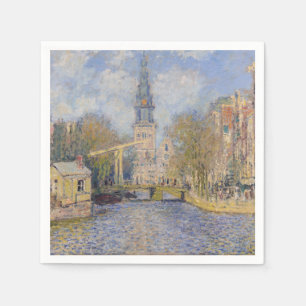 Claude Monet - Windmills nära Zaandam Pappersservett