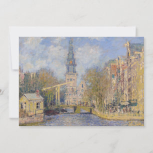 Claude Monet - Windmills nära Zaandam Tack Kort