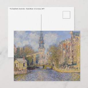 Claude Monet - Windmills nära Zaandam Vykort